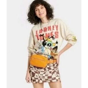Looney Tunes Pull On Mini Skirt
